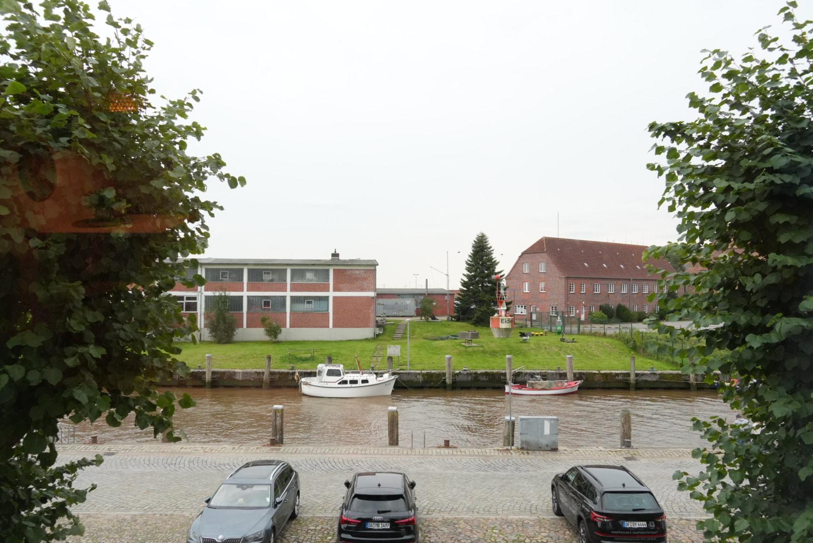 Apartment Hooge – Blick auf den Hafen